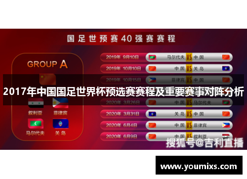 2017年中国国足世界杯预选赛赛程及重要赛事对阵分析